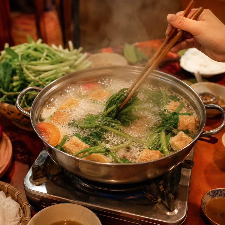 Quầy pha chế và bảng menu