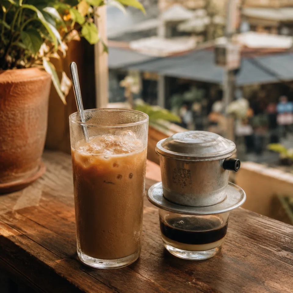 Toàn cảnh quán cà phê